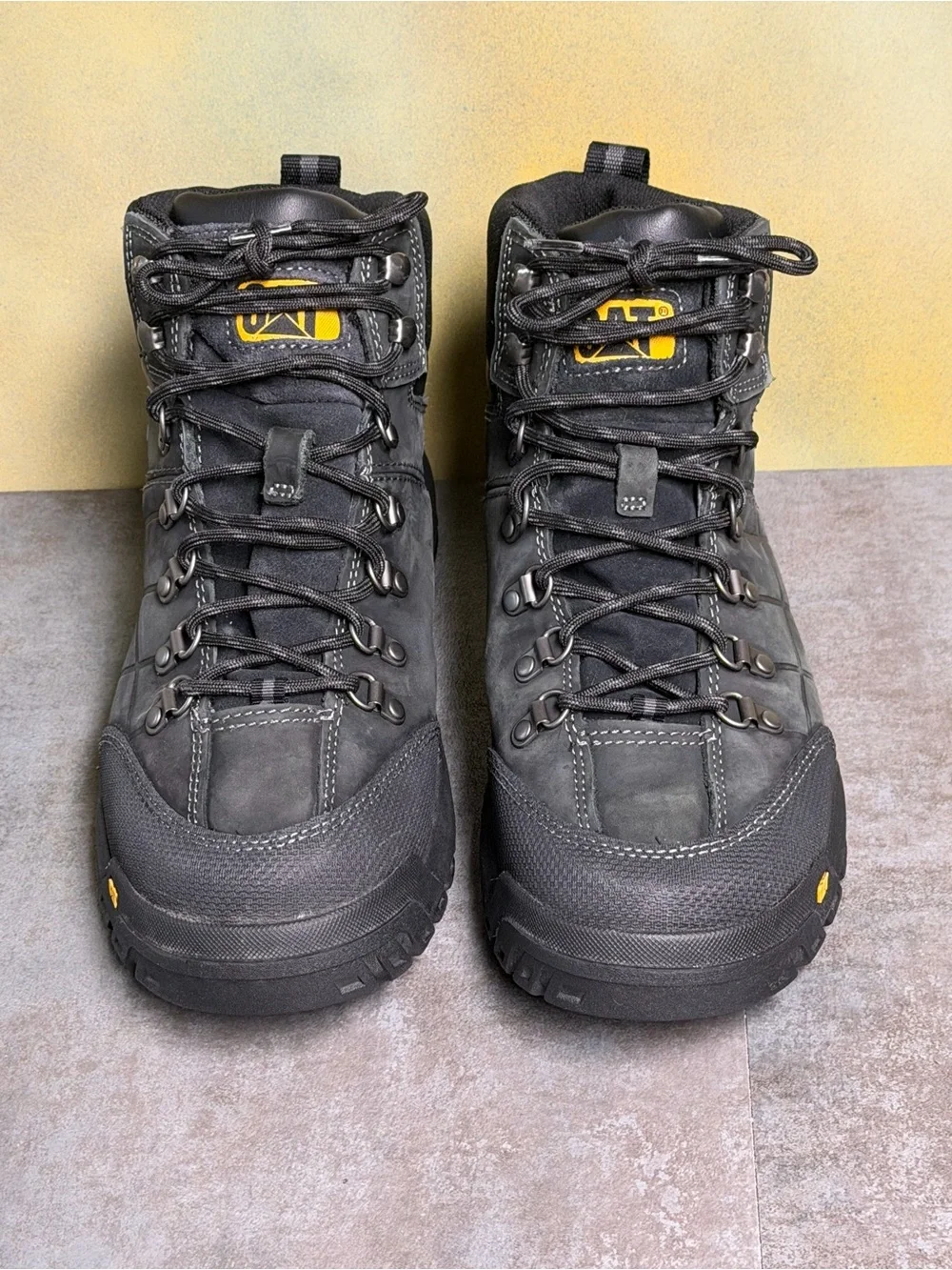 Caterpillar P74129 Men's Wide Threshold Waterproof Soft Toe Work Boots Size 10.5